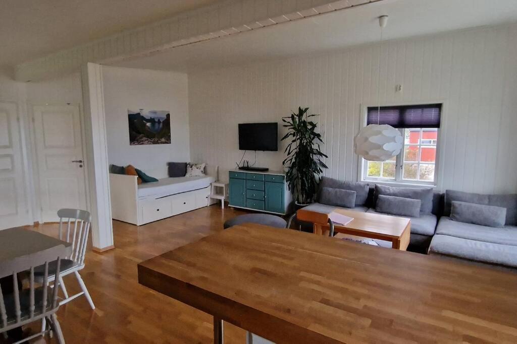 Fjosen - Bleik Beach Apartment Exterior foto