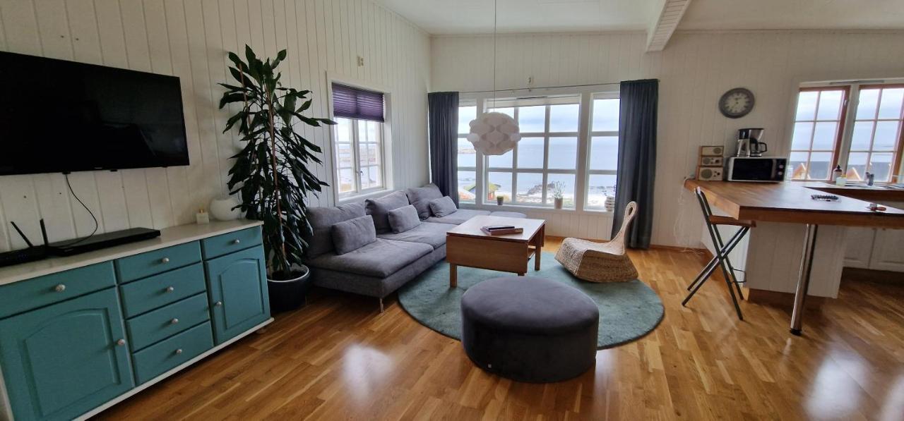 Fjosen - Bleik Beach Apartment Exterior foto